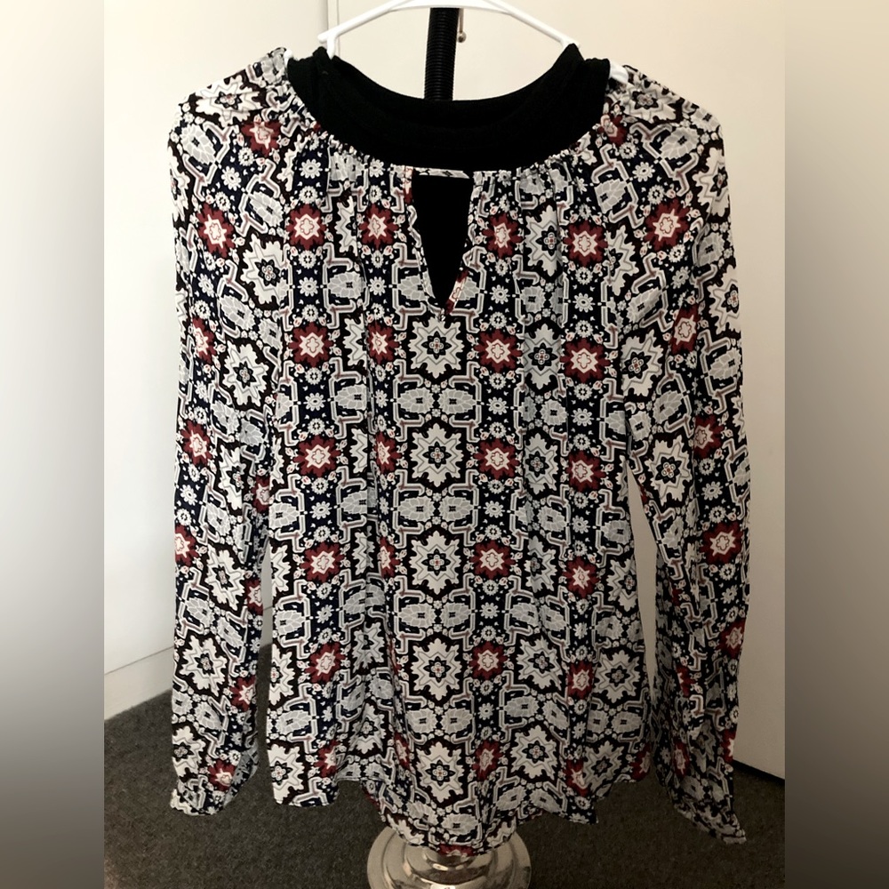 Matison Stone Silk blouse